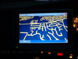 installcompletedv2mediacardestinator3dnight.jpg - Media Car running Destinator at night in 3D